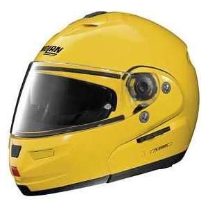  NOLAN N103 CAB YELLOW NCOM LG MOTORCYCLE Full Face Helmet 