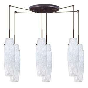 Besa Lighting 6JCX 4897 Suzi 6 Light Energy Efficient Round Island 