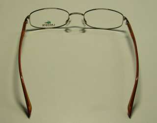 NEW LACOSTE 12012 52 19 145 OPHTHALMIC BROWN EYEGLASS/GLASSES/FRAME 