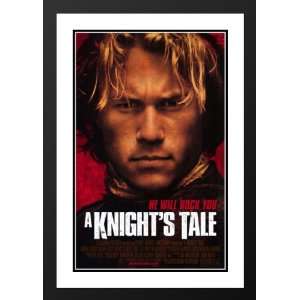  A Knights Tale Framed and Double Matted 20x26 Movie 