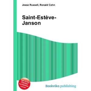  Saint EstÃ¨ve Janson Ronald Cohn Jesse Russell Books