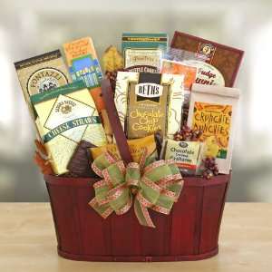 Anytime Gourmet Snack Food Basket   Christmas Holiday Gift Idea