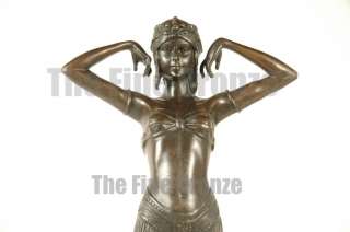 Chiparus bronze art deco dancer ILLUSION OF VIRTUE  