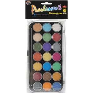  Pearlescent Watercolor Set 21 Colors