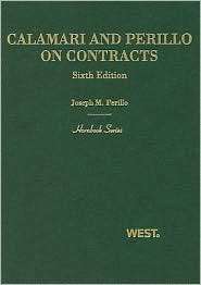   Contracts, (0314181431), Joseph M. Perillo, Textbooks   