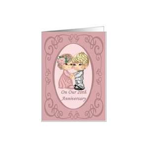  Adorable 20th Anniversary Card Card Health & Personal 
