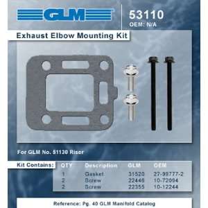    EXHAUST ELBOW MOUNTING KIT  GLM Part Number 53110 Automotive