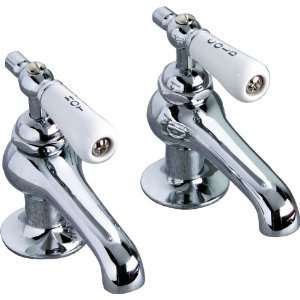   Faucet with Porcelain Lever Handles 5010 PL CP