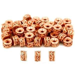  Bali Spacer Beads Copper Plated Parts 5.5mm Approx 50 