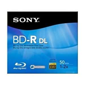    2x BD R Blu ray Dual Layer Recordable Disc   Single Electronics