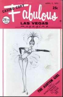 Vintage Vegas Baby Cool Magazines, Matchbooks, Chips and everything 