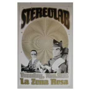    Stereolab Handbill Poster Austin Stereo Lab