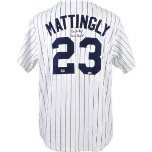 Don Mattingly Autographed Jersey  Details New York Yankees, Donnie 