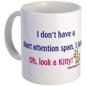  Short Attention Span Funny Mug by  Kitchen 