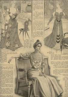 ORIGINAL MODE PRATIQUE Feb 11,1899 + CLOTHING PATTERNS  