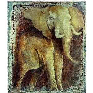  Elephant Hommage II Poster Print