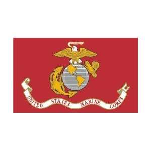   ft. US Marine Corps Flag for Parades & Display Patio, Lawn & Garden