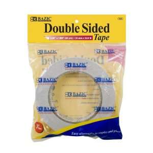  BAZIC 1 X 36 Yard (1296) Double Sided Tape, Case Pack 72 