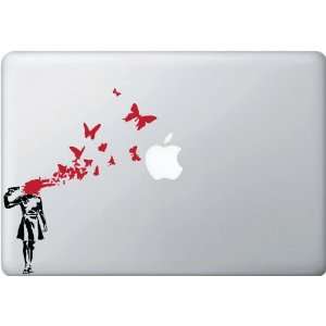 Butterfly Suicide   Vinyl Laptop or Macbook Decal 