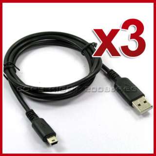 3x USB Cord Data SYNC Charger Cable For Sprint HTC Hero  