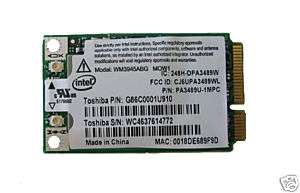 Mini PCI 802.11a/b/g GL embedded WLAN card (407674 001)  