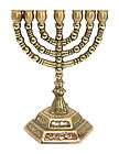 Jewish/Jerusal​em Temple MENORAH, Israel Bible 12 Tribes