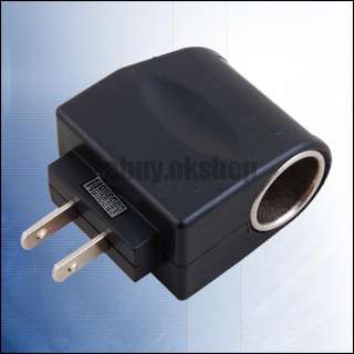 110V AC To 12V DC For Car Power Outlet Adapter Plug LED  