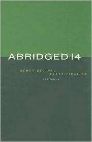 Abridged Dewey Decimal Classification and Relative Index, (0910608733 