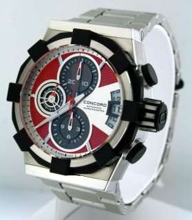 Concord C1 Chronograph NEW Stainless $12,900.00 watch  