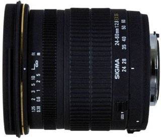Sigma 24 60mm f/2.8 EX DG IF Aspherical Wide Angle Zoom Lens for Canon 