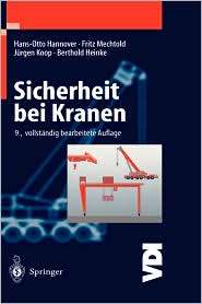 Sicherheit bei Kranen, (3540200924), Jurgen Koop, Textbooks   Barnes 