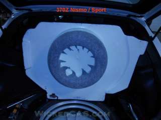 370Z STEALTH SUB BOX SUBWOOFER BOX SPORT NISMO MODEL 13  