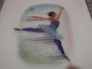BALLET DANCE BALLERINA BEAR FABRIC SCRAPBOOK 12X12  