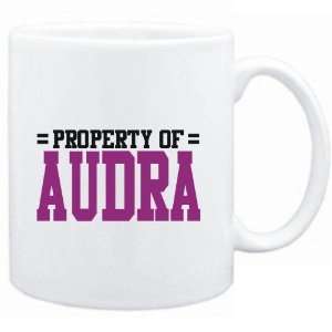    Mug White  Property of Audra  Female Names