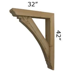  Pro Wood Construction Handcrafted Wood Bracket 02T9