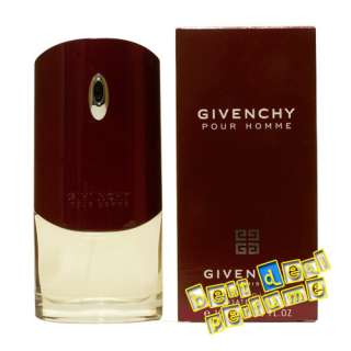 GIVENCHY POUR HOMME  1.7 OZ EDT MEN  new in box   