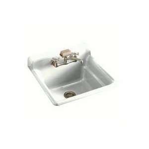  Kohler K 6608 2 Bayview Utility Sink, White