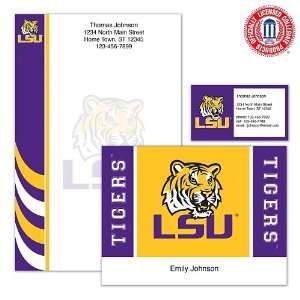  Louisiana State University Personalized Stationery