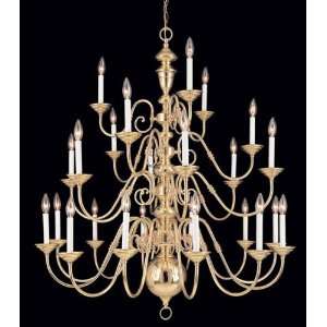   Chandelier Size 42Wide x 42Long x 47High 6724 PB