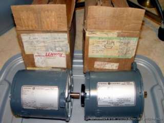 GE 5KH39VN12X & 13X 1/10 Hp Motor 115V 3450RPM NOS  