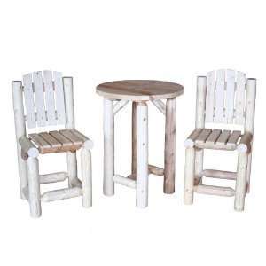 Lakeland Mills Balcony Table With Two Balcony Chairs 