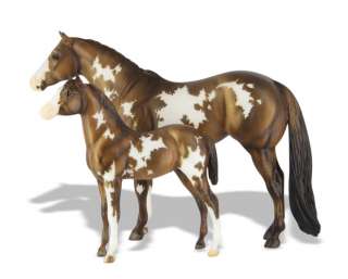 2012 Breyer Horses   Overo Pinto Mare and Foal #1446  