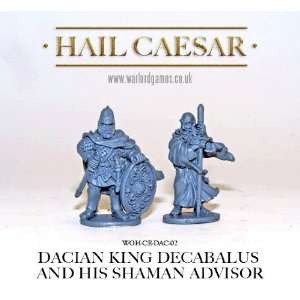   Ancients Decabalus & Sasages   Dacian King & Advisor Toys & Games
