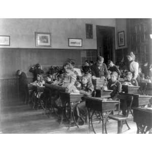  Washington, D.C. Public Schools 6th Grade Class 1899 8 1/2 