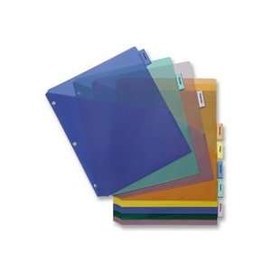  BSN32370 Business Source Poly Index Dividers, Double 
