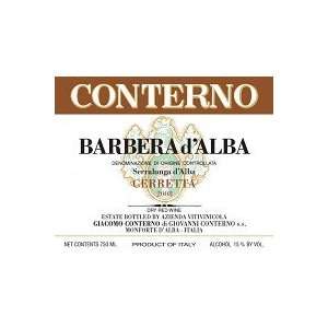  Giacomo Conterno Barbera Dalba 2009 1.50L Grocery 