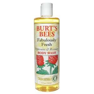 Burts Bees Body Care Fabulously Fresh Peppermint & Rosemary Body Wash 
