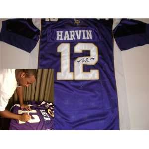  Percy Harvin Autographed/Hand Signed Minnesota Vikings 