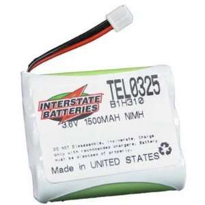  INTERSTATE ALL BATTERY TEL0325 Cordless Telephone Battery 