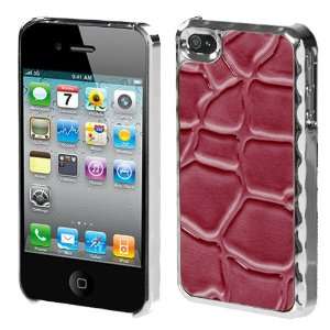  Hot Pink Silver Plating Stone Texture Alloy Executive Back 